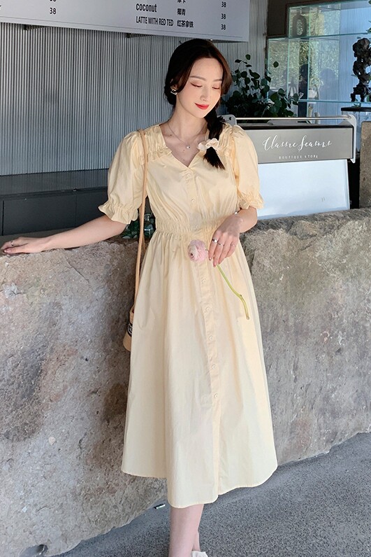 【现货】打揽花边连衣裙633-P90-K148,女装连衣裙,浙宝113