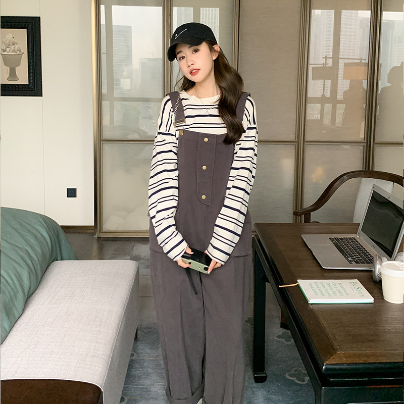 【现货】休闲工装风背带裤687-P105-K158,女装连体裤,浙宝113