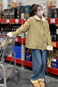 【大货已出】内里羊羔毛工装风派克服 221-P175-K258图片