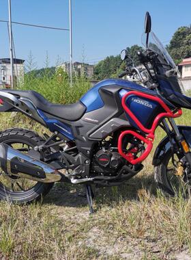 适用本田国四款猛鸷CB190X保险杠竞技杠改装摩托车上下包围防摔杠