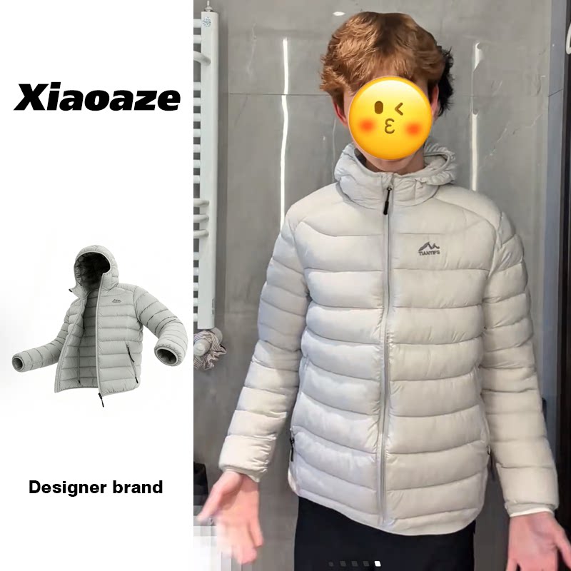 冬季棉服保暖情侣男女款连帽韩系排骨修身可打底外套防寒加厚棉衣