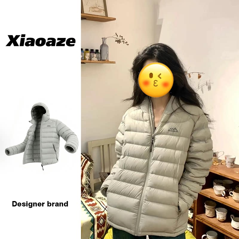 冬季保暖棉服韩系情侣排骨修身男女款可打底外套防寒加厚连帽棉衣