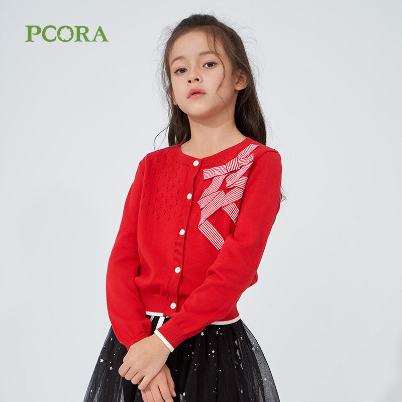巴柯拉专柜同款女童毛衣