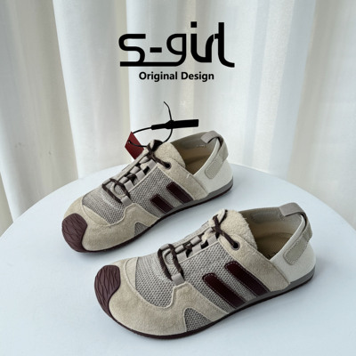 SGIRLTWTW复古休闲德训阿甘鞋女