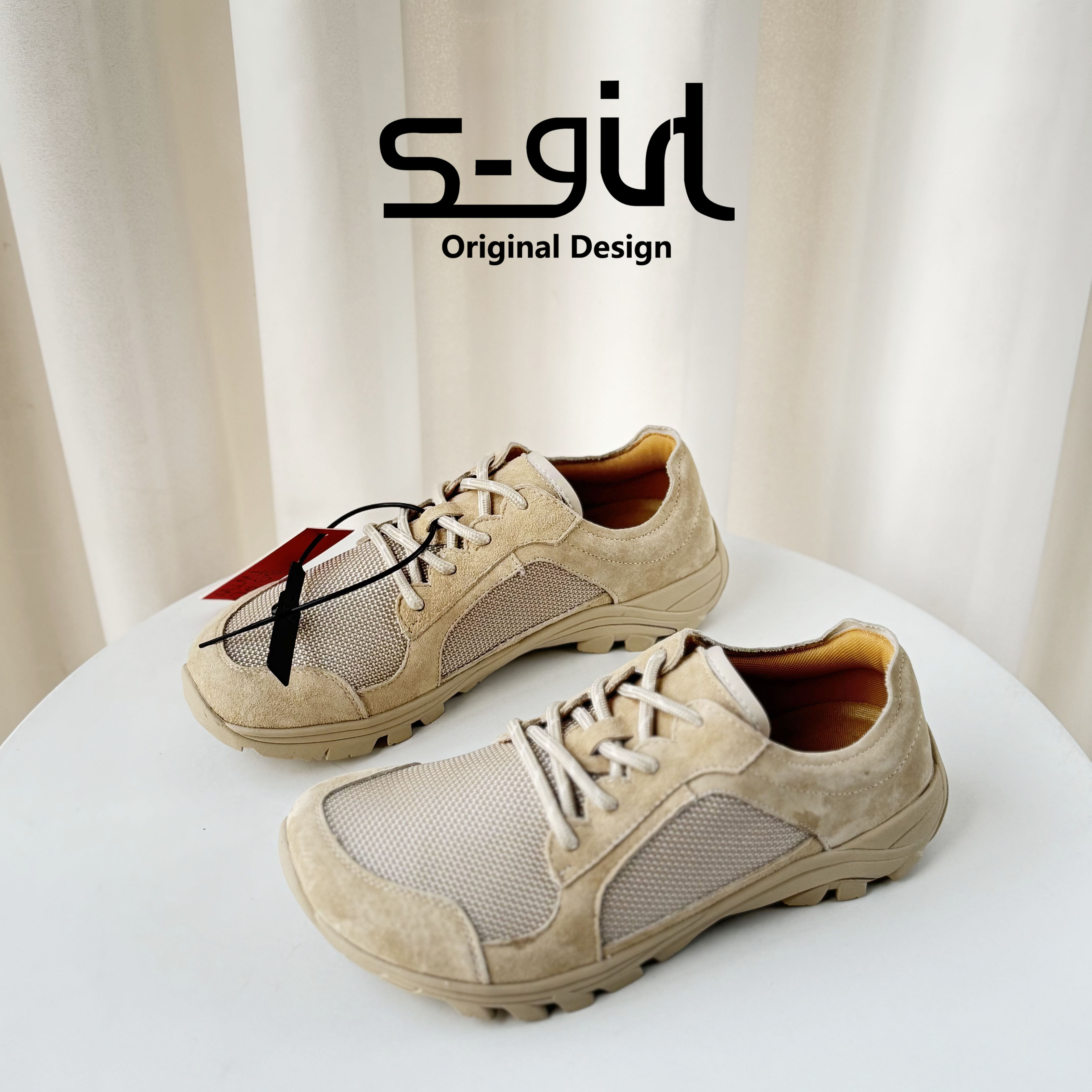 SGIRL TWTW复古平底德训鞋女2026新款轻便透气户外休闲运动赤足鞋,女鞋,德训鞋,淘宝优惠券,粉丝福利购,淘宝优惠卷