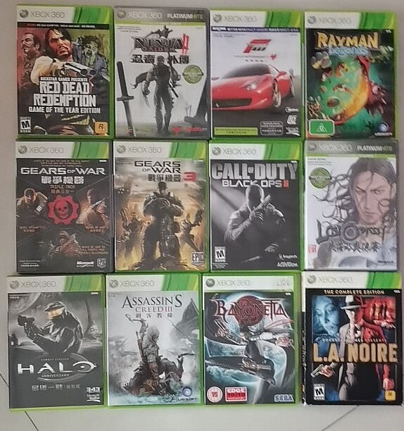 微软XBOX360 XBOXONE XSX正版游戏，有些XSX可兼容！联系报价