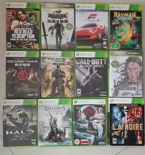 微软XBOX360 XBOXONE XSX正版游戏，有些XSX可兼容！联系报价