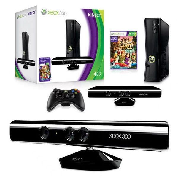 微软XBOX360体感游戏机 双人互动体感游戏机 正版机   箱说全