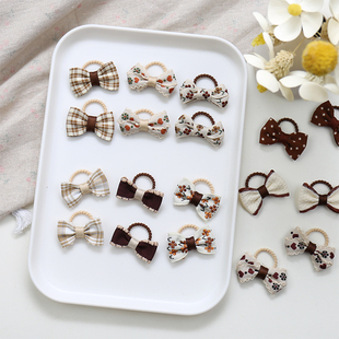 石川印象美拉德小蝴蝶结宝宝头绳你迷手指皮筋发量少儿童发圈发饰