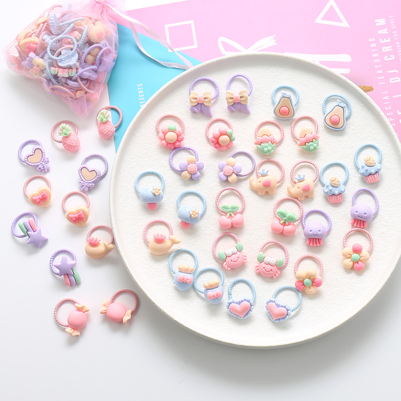 宝宝清新女迷你小号皮筋头绳发圈