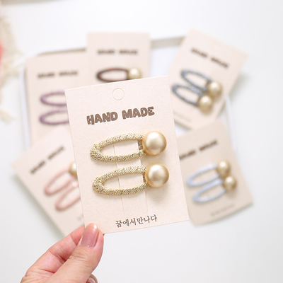 珍珠发饰发夹韩版儿童