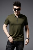 百搭男士商务休闲polo体恤衫夏季中年翻领短袖T恤AJY28013-P70，男装T恤，电商B212（原钱塘6029）