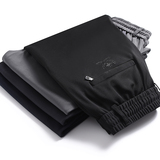 弹力免烫休闲裤男薄款长裤子夏季中青年男士松紧腰男裤KZM69-P90，男装休闲裤，电商B212（原钱塘6029）