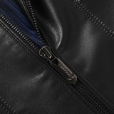 男士皮衣外套男立领加绒保暖春季中年水洗柔软皮夹克S2025-P150，男装皮衣，电商B212（原钱塘6029）