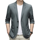 商务休闲男士西服春秋韩版修身职业小西装男外套上衣AJY656-P120，男装西服，电商B212（原钱塘6029）