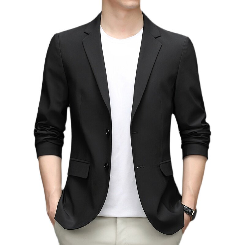 2021秋季新款宽松小西装中青年男士商务休闲西服外套AJY215-P185,男装西服,电商B212（原钱塘6029）