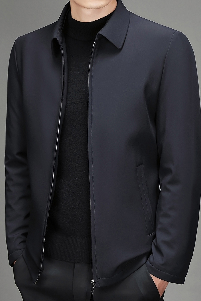 羽绒服男短款冬季中年男士爸爸防寒外套老人冬装S2181-P200,男装羽绒服,电商B212（原钱塘6029）