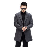 2021新款毛呢大衣中长款羊毛双面呢男士呢子冬装KCN2276-9-P360，男装毛呢大衣，电商B212（原钱塘6029）