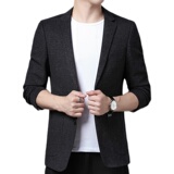 2021年春秋休闲男西服时尚外套中年西装上衣KCN20717-1-P175，男装西服，电商B212（原钱塘6029）