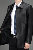 2021秋季男士翻领修身机车皮衣男士韩版皮夹克外套男S2118-P155，男装皮衣，电商B212（原钱塘6029）