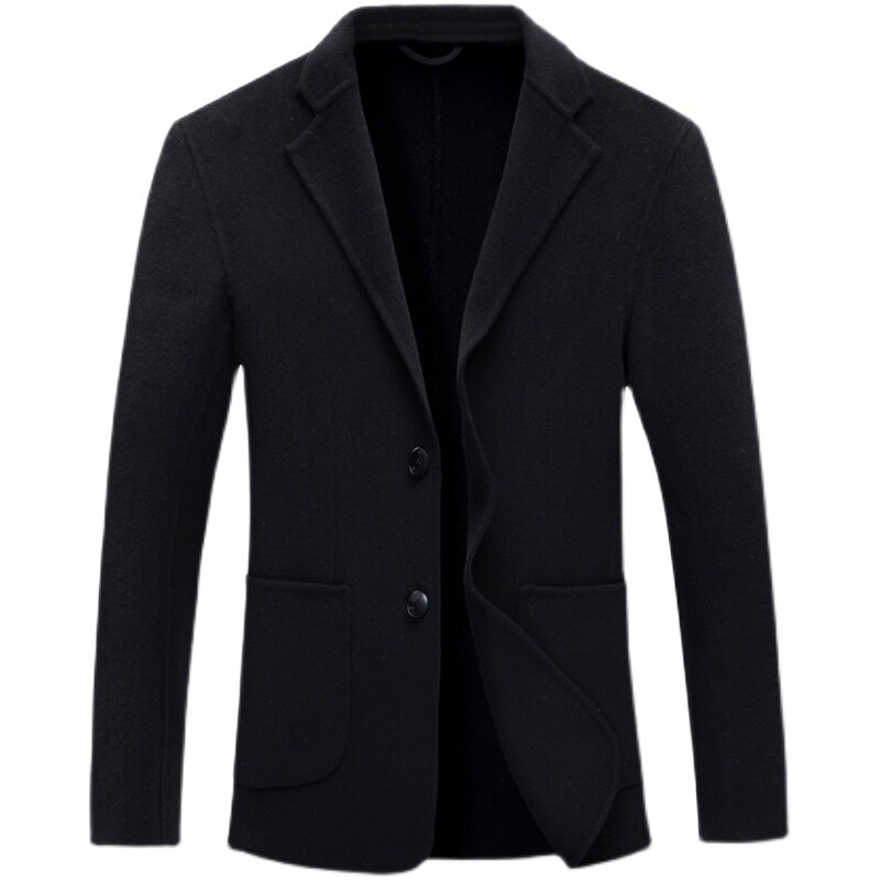 秋冬男式毛呢西服外套便服羊毛西装商务休闲上衣KCN8022-8-P330,男装西服,电商B212（原钱塘6029）
