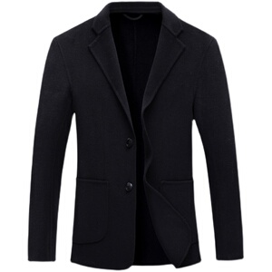 秋冬男式毛呢西服外套便服羊毛西装商务休闲上衣KCN8022-8-P330图片