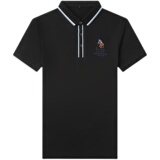 男装短袖t恤男2021夏季新款翻领透气男士休闲polo衫QLM88162-P75，男装T恤，电商B212（原钱塘6029）