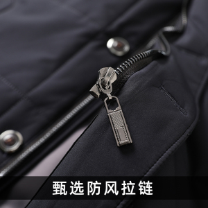 男士立领保暖棉衣男脱卸毛领休闲宽松棉服冬装外套HC2081图片