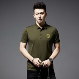 2021夏季中年男士商务休闲体恤衫潮流宽松短袖t恤男AJY28011-P70，男装T恤，电商B212（原钱塘6029）