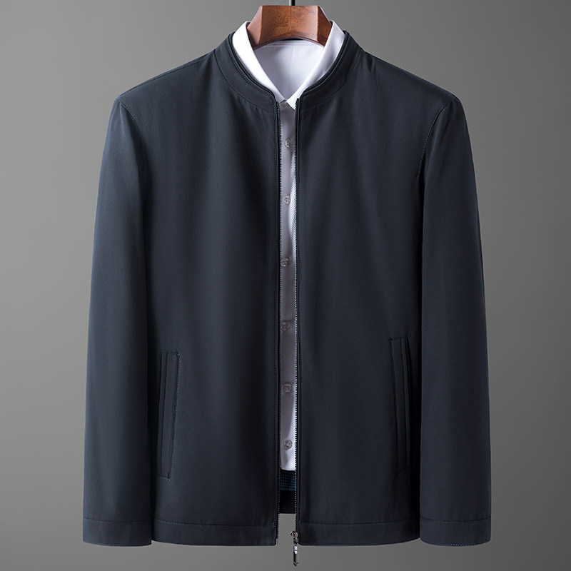 夹克外套男上衣服2021春季新款中年男士休闲爸爸春装21S886-P110,男装夹克,电商B212（原钱塘6029）