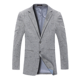 2021秋季新款男士西装外套商务休闲两粒扣西服上衣KCN2260-1，男装西服，电商B212（原钱塘6029）