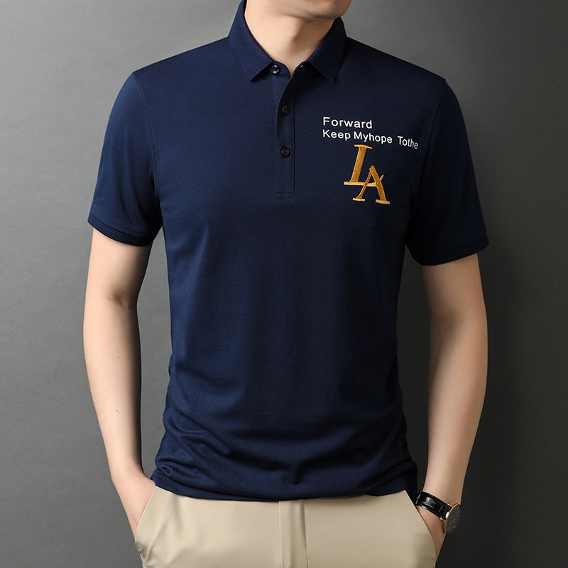 短袖T恤男纯色POLO衫夏季新款男士休闲潮流半袖体恤衫D821-P60,男装T恤,电商B212（原钱塘6029）