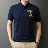 短袖T恤男纯色POLO衫夏季新款男士休闲潮流半袖体恤衫D821-P60，男装T恤，电商B212（原钱塘6029）