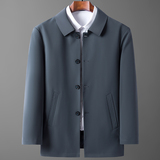 牛奶丝夹克外套男薄款春季新款中年男士休闲爸爸春装21M2112-P165，男装夹克，电商B212（原钱塘6029）