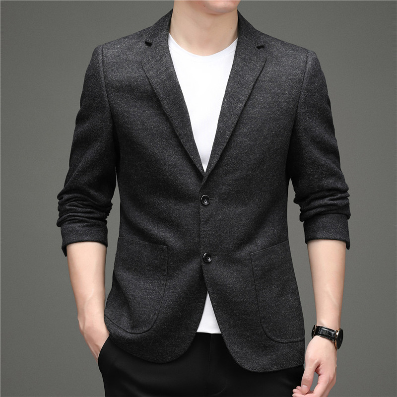 2021秋季西装中年男士常规西服外套修身商务休闲男YT8885-P215,男装西服,电商B212（原钱塘6029）