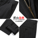 春秋款男直筒宽松男士休闲裤中年弹力裤秋季长裤子男KZ6507，男装休闲裤，电商B212（原钱塘6029）
