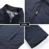 羽绒服男脱卸内胆冬季中年男士休闲立领防寒服爸爸冬装J619-P240，男装羽绒服，电商B212（原钱塘6029）