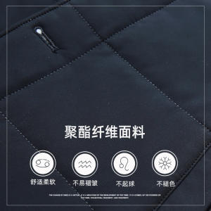 冬季中年男棉衣加厚中老年人男装立领棉服爸爸冬装外套HC2081图片
