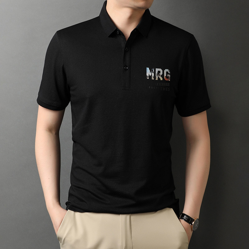 2021夏季新款短袖T恤男上衣中年男士休闲潮流半袖POLO衫D815-P60,男装T恤,电商B212（原钱塘6029）