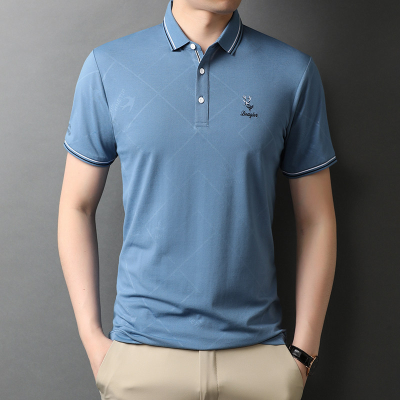 纯棉短袖t恤男潮牌男士衣服简约百搭打底衫上衣夏季QLM88166-P70,男装T恤,电商B212（原钱塘6029）