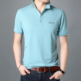 夏季短袖t恤男潮流翻领POLO衫男士商务休闲半袖体恤AJY2092-P60，男装T恤，电商B212（原钱塘6029）