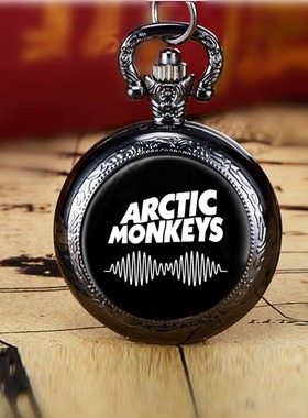 摇滚Arctic Monkeys北极猴子周边青少年怀表项链表创意个性礼物表