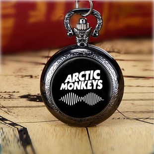 摇滚Arctic Monkeys北极猴子周边青少年怀表项链表创意个性礼物表
