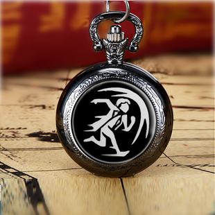 第五人格怀表项链表s牌求生监管搏命窗弹圆形飞轮创意个性礼物表