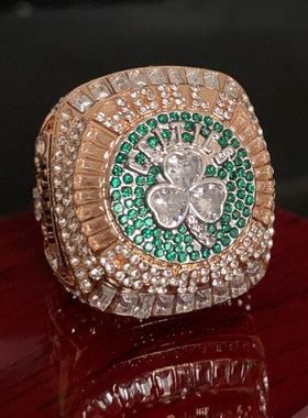 欧美篮球2022年勇士队库里2021年湖人队詹姆斯定制总冠军球迷戒指