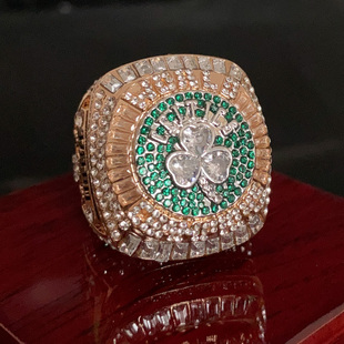 欧美篮球2022年勇士队库里2021年湖人队詹姆斯定制总冠军球迷戒指