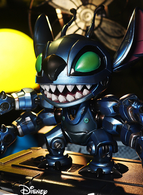 Lorre推荐—暗能侵袭 机械史迪奇 15CM 星际宝贝 Morstorm