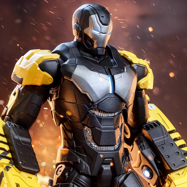 中动 钢铁侠MK25 漫威正版授权关节可动模型