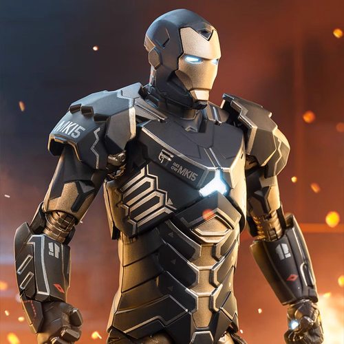 中动 钢铁侠MK15 漫威正版授权关节可动模型