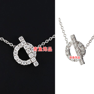 925银 finesse 猪鼻子项链 Φ圆环项链 夏夏 大椒 可订制18K金